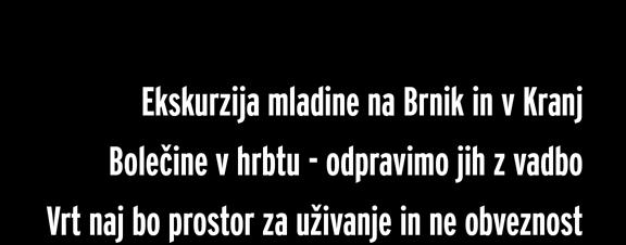 Ekskurzija mladine na Brnik