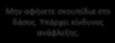 Μην ανάβετε τους θερινούς μήνες υπαίθριες ψησταριές στα δάση ή σε χώρους που υπάρχουν ξερά χόρτα. Μην αφήνετε σκουπίδια στο δάσος.