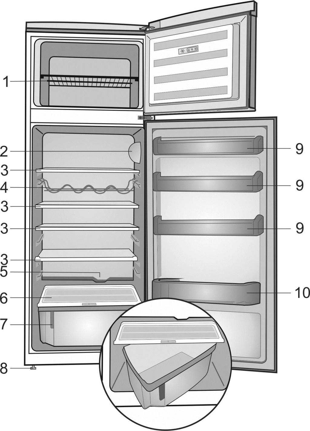 1 Figures that take place in this instruction manual are schematic and may not correspond exactly with your product.