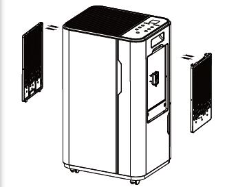 MAINTENANCE ΣΥΝΤΗΡΗΣΗ NOTE: Turn off the unit and disconnect it before performing any maintenance work to avoid electric shock.
