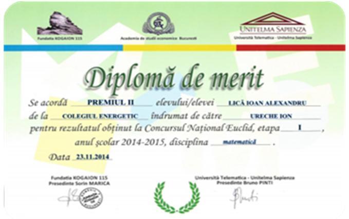 CONCURSUL ESTE O MOTIVAȚIE PENTRU A ÎNVĂȚA Motto: Esența matematicii nu este aceea de a face lucrurile mai complicate, dar de a face lucrurile complicate mai simple. - S.