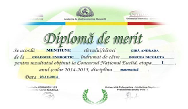 Pentru a pune în valoare aceste realizări, Ministerul Educaţiei, Cercetării şi Tineretului lansează anual şcolilor invitaţia de a participa la o competiţie naţională a produselor realizate în cadrul