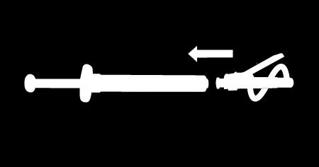 Scoateţi capacul acului pentru injecţie Trageţi cu atenţie capacul acului pentru injecţie departe de seringă.