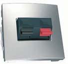 12 1 modul 1/2 module aluminiu MGU9.866.30 MGU9.865.30 MGU9.864.30 grafi t MGU9.866.12 MGU9.865.12 MGU9.864.12 Obturatoare cu caneluri Culoare 1 modul aluminiu MGU9.