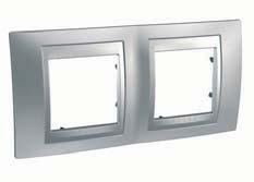 Unica Top Rame Rame simple MGU66.002.0M2 Culoare aluminiu grafi t cireş MGU66.002.0M2 MGU66.002.2M2 enge MGU66.002.0M3 MGU66.002.2M3 tabac MGU66.002.0M4 MGU66.002.2M4 MGU66.002.038 crom lucios MGU66.