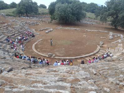 Βρίσκεται κοντά στην Αγορά Οι πρώτες έρευνες πραγματοποιήθηκαν από τον αμερικανό αρχαιολόγο B. Powell, στη συνέχεια μελετήθηκε από H. Bulle, E. Fiechter και Α. v.