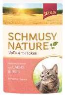 Schmusy Nature Vollwert-Flakes Multi pack Πλήρες και ισορροπημένο φυσικό γεύμα σε σάλτσα για γάτες. Με υψηλής ποιότητας πρωτεΐνες, ιχνοστοιχεία και βιταμίνες συνδυασμένες με υδατάνθρακες.