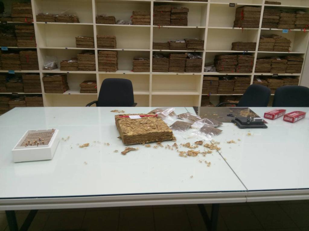 µείγµα που λέγεται χαρµάνι (εικόνα 3.7). Με αυτό τον τρόπο ο εκάστοτε ιευθυντής Καπνών φέρει την ευθύνη για την κάθε µάρκα τσιγάρων µε συγκεκριµένο χαρµάνι. Εικόνα 3.