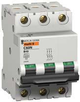 За инсталације ниског напона 0,4 kv користе се најчешће топљиви осигурачи које у новије време успешно замењују аутоматски осигурачи.