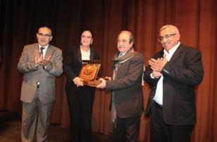 وللطلبة قالت:»لكم أنتم أيها الطلبة الدور األساس في مسيرة انتصار المفاهيم الحقيقية للنهضة فأنتم نقطة االرتكاز وأنتم الخميرة الصالحة التي يجب أن تعرف كيف تفعل وتشع عطاء فال ينحصر دورها في إطار الجامعات