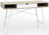 Π48 x Μ120 x Υ76 cm 99 GELSTED Deco καπλαμάς και μέταλλο.