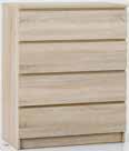Π41 x Υ48 x Β32 cm 23,99 38% VINDERUP ΝΤΟΥΛΆΠΑ Deco καπλαμάς. Συρτάρια με πλήρως αναπτυσσόμενους πλαϊνούς οδηγούς.