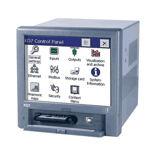 . 253 V; Size: 144 x 144 mm 98480 2 3 additional universal (programmable) measuring inputs (total 6 inputs) 6130 3 6 relays + 4 logic inputs (for 3-channel recorder only) 11655 Extra charges: 4 12
