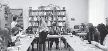 Întrucât evenimentul s-a desfășurat în luna mărțișorului și în preajma sărbătorii femeii, tineri înzestrați cu talent de la ASEM și CNC au încins atmosfera în sala Bibliotecii Științifice Eugen