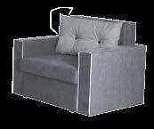 Γωνιακός Καναπές - Kρεβάτι με αποθηκευτικό χώρο γδυνόμενος σε