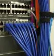 الشبكة السلكية :Wired Network يوجد في المبنى شبكة معلومات موزعة على معامل الحاسب اآللي والقاعات الدراسية والمكاتب