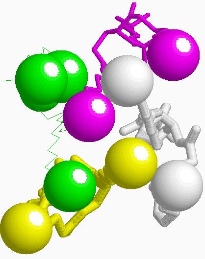 Pētījumi lipīdu dubult slāņu membrānās fosfolipīdu molekulās parāda lielu skaitu kontakta punktu tieši tādā kā zīmējumā pa labi fosfatidil holīna molekulās.