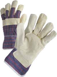 Προστασία Χεριών Γάντια Γάντια από δέρμα χοίρου PBS 85-F101/A Δέρμα παλάμης από κρούτα χοίρου Πίσω μέρος