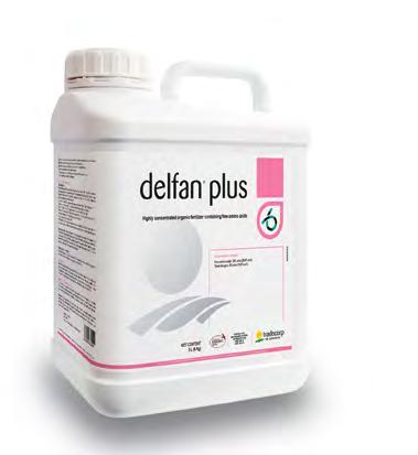 delfan plus Jūsu partneris sulfonylurea grupas herbicīdiem: Lintur 70 WG, Maister OD, Tooler, Arrat, Titus 25 DF, Milagro 4 OD, Logran WG, Caribou 50 WG, R-20, Alister Grande, Calibre 50