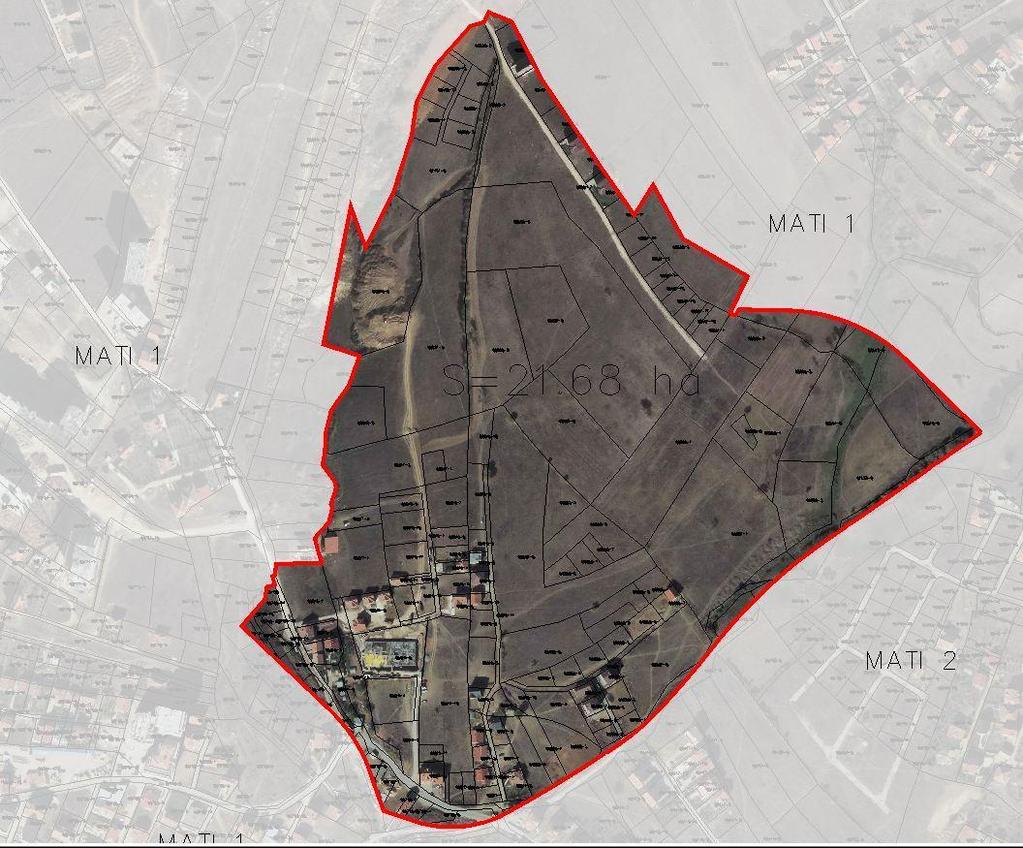 HAPËSIRA QË PËRFSHINË PLANI Hapësira që përfshinë plani ndodhet në pjesën jug-lindore të qytetit te Prishtinës, përkatësisht në kuadër të Planit Zhvillimor Komunal dhe Planit Zhvillimor Urban