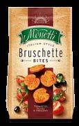 10,24 / 7,68 ΟΦΕΛΟΣ: 1,69 Βruschette Μonetti τομάτα ελιά ρίγανη 70γρ. ΣΥΜΜΕΤΕΧΟΥΝ : Bruschette Monetti πίτσα, pesto 70γρ.