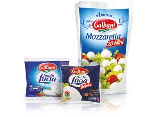 τυριά γαλακτοκομικά Μozzarella 8000430130164 GALBANI Βουβαλίσια mozzarella 125g 8 8000430133035 GALBANI mozzarella σε