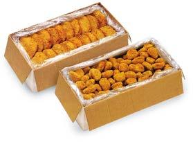 FOOD SERVICE Κεφτεδάκια προψημένα 800g FARMER FOOD SERVICE Chicken Nuggets προψημένα 800g 6 6 6 Κατεψυγμένα πανέ κοτόπουλου 30836