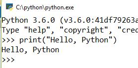 To περιβάλλον της Python a) Άμεση εκτέλεση στο περιβάλλον της Python Γράφουμε τις εντολές της Python