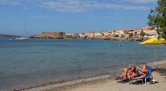 Σίγρι ΓΑΒΑΘΑΣ Η πιο γνωστή παραλία κάτω από το χωριό Άντισσα. Έχει λίγα φύκια σε κάποια σημεία της αλλά είναι ευχάριστη η θάλασσα.
