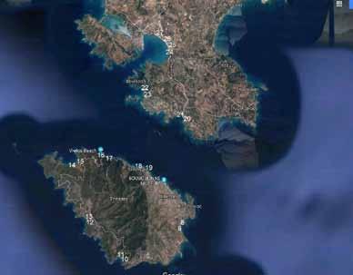παραλία (αριστερή + δεξιά) Αυλάκι. 12:30 10 0 56 Κ 5 Ύδρα. παραλία (αριστερή + δεξιά) Αυλάκι. 12:30 40 12 180 Α 6 Ύδρα. Παραλία Βραχάκια. SUNSETRESTAURANTΥΔΡΟΝΕΤΑ 12:45 186 38 40 Α 7 Ύδρα.