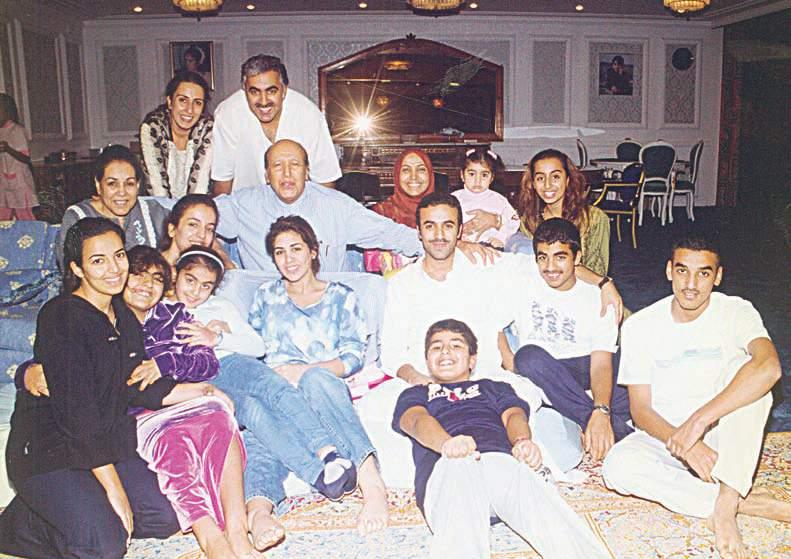 العزيز ومهمد عام ٢٠٠٢ في زواج حفيدته نوف س عود البش ارة.