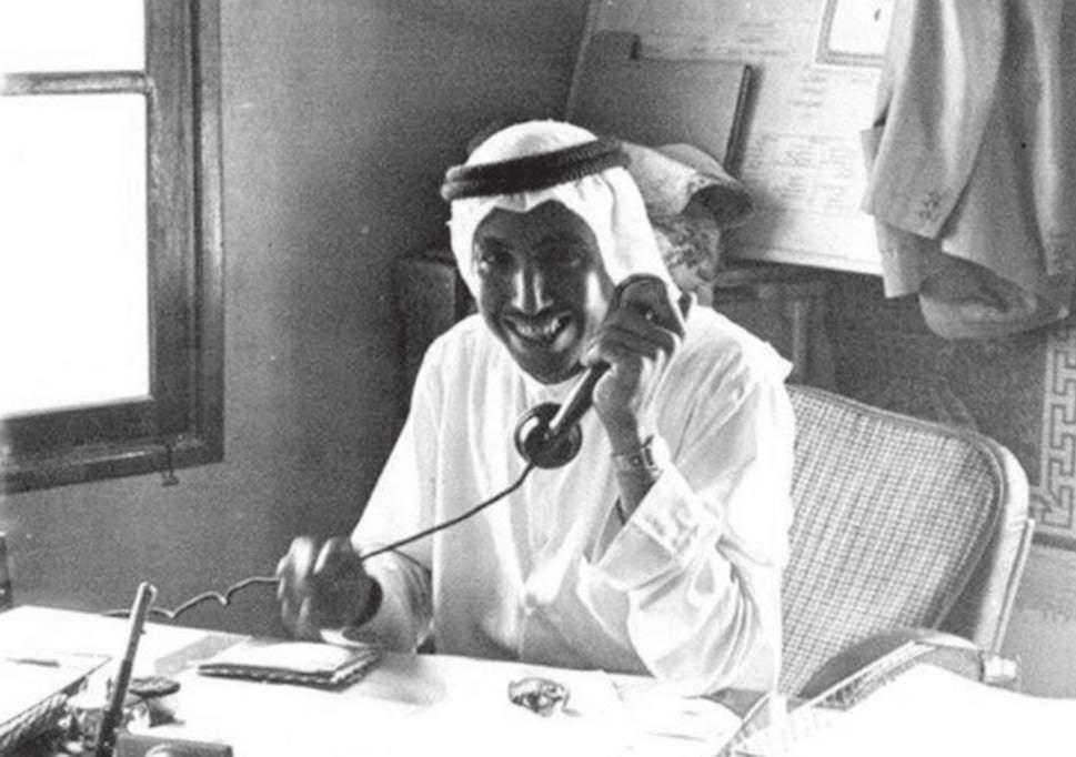 الش يخ جابر العلي والس يد مبارك الهس