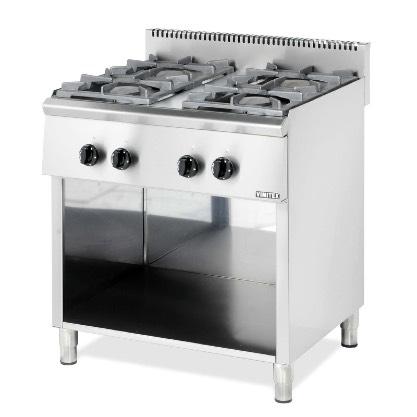 ΕΣΤΙΕΣ_ΑΕΡΙΟΥ ΣΕΙΡΕΣ 200&300 202 ST Eurochef Δαπέδου 2 x 120/140 mm 400 x 700 x 850 mm 14 kw 30 Kg 1000 Στήριγμα σκευών: Τιμή με Θερμοκόπια: Μαντέμι 666 450 Τιμή με Πιλότο: 736 204 ST Eurochef