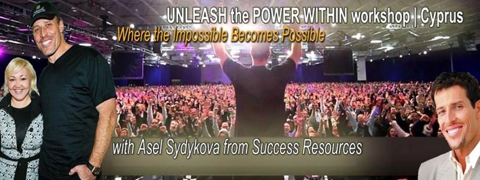 Unleash the Power Within-Workshop Event schedule: 22nd November 2014 10.00 registration and coffee (for VVIP and VIP only) 11.00 18.00 workshop Approximately 13.