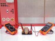 RNGE C/DC SET HOLD RESET /LP 220 M 0 m COM 2 m 200 m 0 RNGE C/DC SET HOLD RESET /LP 220 M 0 m COM 2 m 200 m 0 آوومتر را روى حالت ولتمتر C و با ضریب )رنج( بزرگتر یا مساوى 250 دهید.