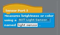 Βρες το τουβλάκι του αισθητήρα φωτεινότητας (light sensor) στην αριστερή πλευρά του