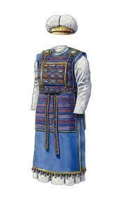 المبحث األول ثياب هارون الكاهن "4 و ه ذ ه ه ي \لث ي اب \ل ت ي ي ص ن ع ون ه ا ص د ر ة و ر د اء وجب ة و ق م ي مخر م و ع مامة و م ن طق ة.