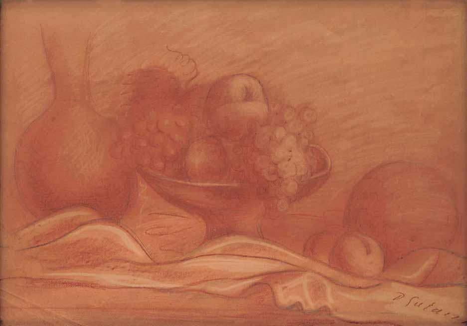 36 Βασίλειος Χατζής (1870-1915) Βάρκα με κουπιά υπογεγραμμένο κάτω