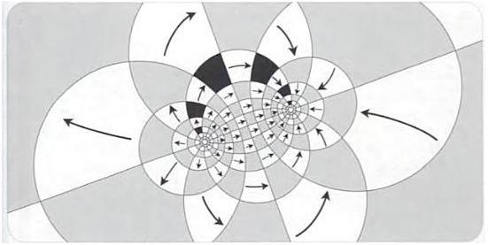 3 KRUŽNE TRANSFORMACIJE 41 Slika 22: Dejstvo hiperboličke homografije M je homotetija ako i samo ako ostavlja invarijantnim prave kroz svoju fiksnu tačku (pramen K ), pa je M hiperbolička ako i samo