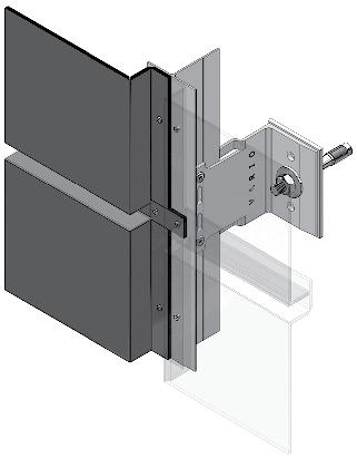 Sistemul ventilat Vario permite executarea de fatade complexe si forme care se pot