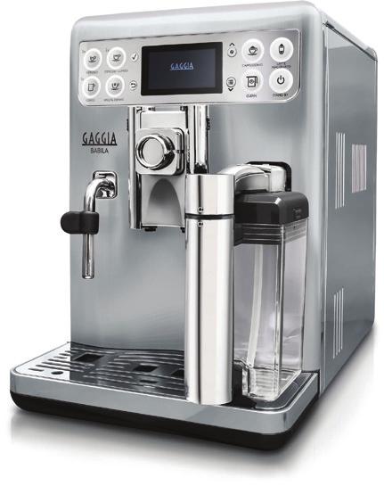μηχανές καφέ οικίας - γραφείου 5 υπεραυτόματες μηχανές καφέ espresso Babila Babila Yπερ αυτόματη μηχανή καφέ με ενσωματωμένο μύλο Mέγιστη παραγωγή 50 φλιτζάνια την ημέρα Λειτουργία και