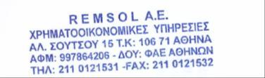 13. Άλλα σημαντικά γεγονότα μετά την ημερομήνια του ισολογισμού: Από τη λήξη της κλειόμενης χρήσης 2016 μέχρι την ημέρα σύνταξης της παρούσης έκθεσης δεν συνέβησαν άλλα σημαντικά γεγονότα που θα