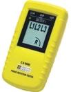 .. 400 Hz Tip afișaj LCD cu iluminare și indicare grafică sens ciclic Alimentare din circuitul testat baterie 9V Indicator sens rotație motoare -