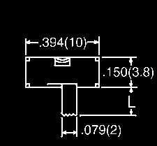 (3) On-On-On PC Board EG90-ND 7.8 6.98 6 4.8 EG30 Straight 0. @ 30VDC DP3T.