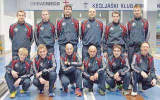 Motivirani v novo sezono Kegljaški klub Triglav Kranj, ki gradi na kombinaciji izkušenj in mladosti, je dobro pripravljen na novo sezono.