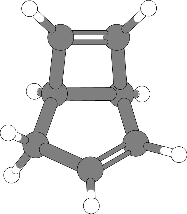 trans-2,3,4-hexatriene cis-2,3,4-hexatriene bicyclo[2.2.0]hexane 1,1-diethynylcyclopropane bicyclo[3.