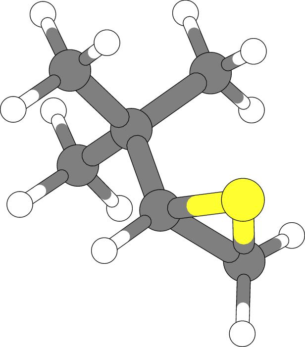 2-(1,1-dimethylethyl)thiirane thieno[3,2-b]thiophene thieno[2,3-b]thiophene