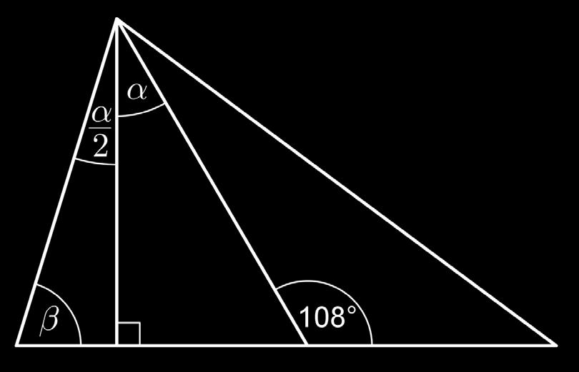 4. Kolika je mjera kuta β prikazanoga na skici?
