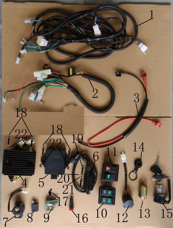 FIG. 21 ELECTRICAL COMP. - 1 ELECTRICAL COMP.