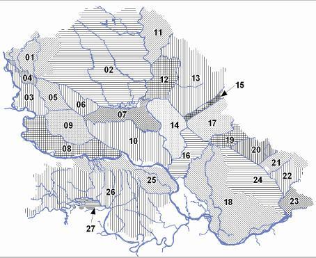 На подручју АП Војводине изграђено је укупно 285 система за одводњавање којима се одводњавања више од 2.100.000 ha. Укупно има преко 20.